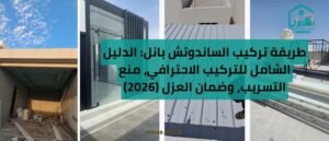 طريقة تركيب الساندوتش بانل: الدليل الشامل للتركيب الاحترافي، منع التسريب، وضمان العزل (2026)