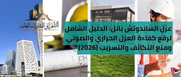 عزل الساندوتش بانل