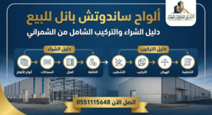 الواح ساندوتش بانل للبيع