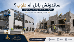 ساندوتش بانل أم طوب