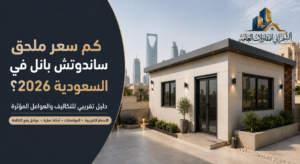 كم سعر ملحق ساندوتش بانل في السعودية 2026 مع نموذج ملحق حديث