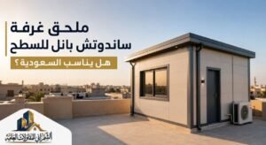 ملحق غرفة ساندوتش بانل للسطح