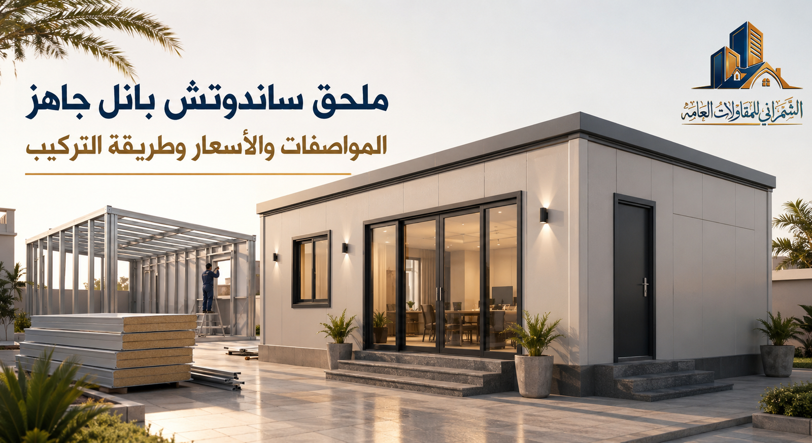 ملحق ساندوتش بانل جاهز